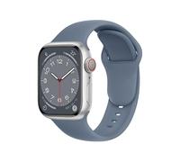 ELETTRONEO SBC1 Correa Deportiva para Apple Watch Ultra 3 2 49mm, Series 11 10 46mm, 9 8 7 45mm 41mm, SE 6 5 4 44mm 40mm, 3 2 1 42mm 38mm Pulsera Strap, Tempestad azul