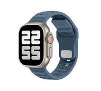ELETTRONEO UC1 Correa Deportiva para Apple Watch Ultra 3 2 49mm, Series 11 10 46mm, 9 8 7 45mm 41mm, SE 6 5 4 44mm 40mm, 3 2 1 42mm 38mm Pulsera Strap, Azul Abismo