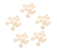 Eleva tu experiencia de trompeta con el juego de 45 botones de dedo de concha marina real, perfectos para el cuidado de instrumentos, exquisita artesanía, piezas de latón