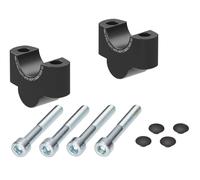 Elevación de manillar 25 mm negro para Honda CMX 500 Rebel (2017-)