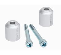 Elevación de manillar 30 mm plata para BMW F 800 GT (2013-2019)