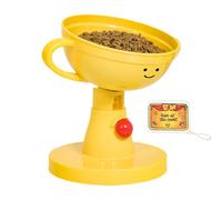 Elevado Para Gatos - 5 Alturas Y Plato De Alimentación Para Mascotas En Forma De Trofeo Inclinado 15°-60° - Plato De Alimentación Para Mascotas En Interiores - Uso En Interior Y Exterior Hogar Viaje A