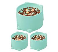 Elevado para Gatos,Plato De Alimentación para Mascotas Anti Vómitos | Elevado para Gatos Y Perros | con Comida Seca Y Húmeda Y Dieta Saludable