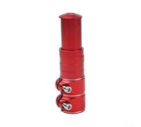 Elevador ajustable para manillar de bicicleta con aleación de aluminio a prueba de óxido, diseñado para reducir la presión en las manos y la espalda durante largos paseos (13 cm, rojo)