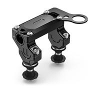 Elevador Barra De Manillar Kit De Abrazaderas para Elevadores Manillar Accesorio Motocicleta Aluminio 6061-T6 para Suzuki DRZ400SM 2005 2006 2007 2008-2024(Negro)