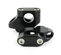 Elevador Barra para Bajaj para Dominar para Elevadores Manillar 22 Mm 7/8" Elevador Montaje Barra Estándar Extensión Trasera Movida hacia Arriba Alzas Manillar Ajustables(Black)
