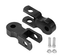 Elevador de amortiguador, 2 uds, Elevador de amortiguador trasero de motocicleta, almohadilla de dispositivo de elevación de 5 cm reemplazo para chasis(With Screw)