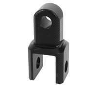 Elevador de Amortiguador Trasero M10 10mm de Aleación de Aluminio Negro | Ajuste de Altura y Nivelación de Carga, para Scooter Eléctrico y Trayectos Diarios