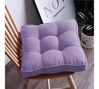 Elevador de Asiento Acolchado para sillas de Comedor - Almohadilla de Asiento de 40/45 cm de Grosor con Correas, diseño Tatami Cuadrado para jardín, Dormitorio, Patio, Oficina y Estudio - Mejora