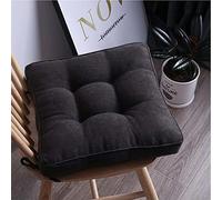 Elevador de Asiento Acolchado para sillas de Comedor - Cojín de Asiento de 40/45 cm de Grosor con Correas, diseño Tatami Cuadrado para jardín, Dormitorio, Patio, Oficina y Estudio - Mejora de com