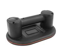 Elevador de azulejos, eléctrico con capacidad de carga de 300 kg, ventosa industrial para vidrio/metal (24 x 16 cm, batería de 4000 mAh, 5-7 días de funcionamiento), color negro