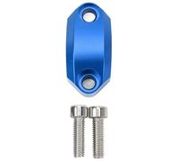 elevador de barra de montaje Abrazadera estabilizadora para manillar de motocicleta 22,2 mm para BMW F900XR GSXR 600 y Yamaha MT 125(Blue)