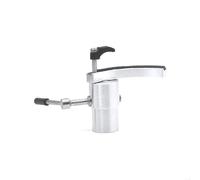 Elevador de brazo tonificado de alta calidad para tocadiscos, diseño compacto de metal para manejo de vinilo, compatible con Pro-Ject e1 BT, negro (plata)