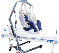 Elevador de cabestrillo para pacientes, cinturón de transferencia de cuerpo completo, correa de malla de seguridad para uso médico, traslados de cama y ducha, ideal para asistencia al inodoro