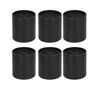 Elevador de Cama de 6 Piezas, Elevador de Muebles Apilable Cilíndrico de 4 Pulgadas de Altura Bloques de Cama Elevados de Plástico Elevadores de sofá Elevadores de Mesa Bloque de