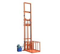 Elevador de Carga hidráulico eléctrico, Plataforma de elevación de Carga de 1 tonelada, 16 pies de Pared montado para la fábrica, almacén y manipulación de Materiales en el hogar