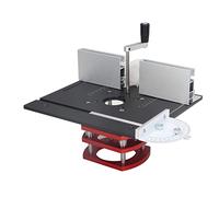 Elevador de enrutador con placa superior, base de elevación de enrutador, recorte de ranurado de madera, parte superior de mesa biselada (Zisemeil9c1sh8gyzt-11)