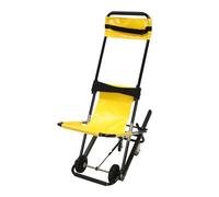 Elevador de escalera portátil, silla plegable de evacuación de emergencia con 4 ruedas para ancianos y discapacitados, capacidad de 159 kg