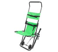 Elevador de escalera portátil, silla plegable de evacuación de emergencia con 4 ruedas para ancianos y discapacitados, capacidad de 159 kg