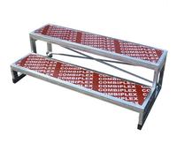 Elevador de escaleras de coro para escuela e iglesia, elevador coral de metal antideslizante con plataforma desmontable para conciertos y bodas