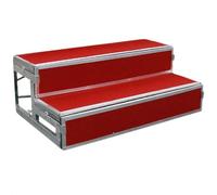 Elevador de escaleras de coro para escuela e iglesia, elevador coral de metal antideslizante con plataforma desmontable para conciertos y bodas