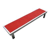 Elevador de escaleras de coro para escuela e iglesia, elevador coral de metal antideslizante con plataforma desmontable para conciertos y bodas