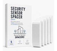Elevador de imán Compatible con SimpliSafe, Espaciador de Sensor Lateral de imán Mejorado para Sistema de Seguridad SimpliSafe, Sensor e imán (no incluidos) (5, 1 Pulgada)