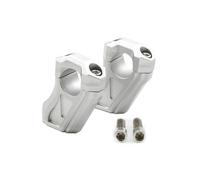 Elevador de Manillar Abrazaderas de extensión para Elevador Manillar Motocicleta BMW R NINET R9T 9 T 2014-2023(Silver)