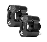 elevador de manillar Adaptador de elevadores de abrazaderas para manillar de motocicleta de 7/8" de aleación CNC para Dirt Pit Bike ATV, accesorios universales para motocicleta(AA)