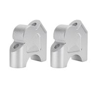 Elevador De Manillar Aleación Aluminio CNC Para BMW Para R1200GS LC 2013 2014 2015-2018 R 1200 Para R1200 GS 1200GS Montaje Trasero Elevador De Manillar CNC 32 Mm(Sliver)