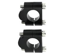 Elevador de manillar Compatible Con Aprilia Para Rx 125 2018-2024 Para Sx 125 2018-2024 11/8" 28 Mm Abrazaderas De Manillar Motocicleta Accesorios De Elevadores De Montaje Barra(Black,20mm)