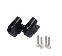 Elevador de manillar Compatible Con Para Cb300r Para Cb250r Elevador De Manillar De Motocicleta Hacia Arriba Kit Abrazadera De Montaje De Soporte De Movimiento(Black)