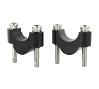 Elevador de manillar Compatible Con Para Crf450r 2002-2018 Para Crf450rl 2021-2025 22 Mm 7/8" Abrazadera De Elevadores De Montaje De Manillar De Barra Gruesa De Motocicleta(Black,20mm)