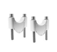 Elevador de manillar Compatible Con Para G310GS 28 Mm 11/8 "22 Mm 7/8" Accesorios De Abrazadera Montaje Elevador Manillar De Motocicleta(Silver,28mm)