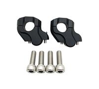 Elevador de manillar Compatible Con Para R1250 GS 2019 2020 2021 2022 32 Mm Elevadores Manillar Motocicleta Extensión Manillar Elevador Movido Hacia Atrás Abrazadera Manillar Piezas Modificadas(Black)