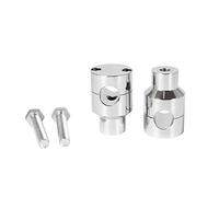 Elevador de Manillar Compatible con Yamaha para V-Star 1100 para Custom para Silverado 22MM 25MM 1'' 7/8'' Adaptador De Abrazadera De Montaje para Elevadores De Manillar De Motocicleta(25mm 2)