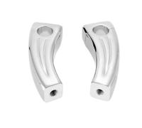 Elevador de Manillar de Motocicleta Abrazadera Elevadora Plegable para Manillar De Motocicleta, Adaptador De Extensión De Resistencia, Accesorios Modificados con Absorción De Impactos(6 Inch)