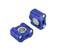 Elevador de Manillar de Motocicleta Abrazadera Elevadora Plegable para Manillar De Motocicleta, Adaptador De Extensión De Arrastre, Accesorio para XL 600, 650, 700 V, XL 700 V, XL 650 V(Blue)