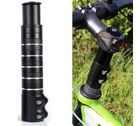 Elevador de manillar para bicicleta, extensión para manillar de bicicleta de aleación de aluminio, adaptador de altura para horquilla de 1-1/8 pulgadas, 28,6 mm, bicicletas de carretera, MTB, BMX
