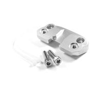 Elevador De Manillar para Ducati Scrambler 400, 800 Y 1000, Kit De Abrazadera De Agarre para Ajuste De Posición del Asiento. Abrazadera Montaje Ajustable(Plata)