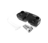 Elevador De Manillar para Ducati Scrambler 400, 800 Y 1000, Kit De Abrazadera De Agarre para Ajuste De Posición del Asiento. Abrazadera Montaje Ajustable(Negro)