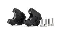 Elevador De Manillar para Motocicleta CB650R 2019 con Kit elevadores Manillar desplazados, Adaptador extensión Abrazadera Elevador Aluminio(Negro)