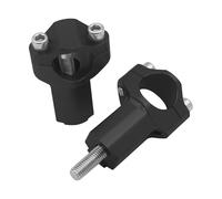 Elevador de Manillar para Motocicleta,Sujetadores de Fijación para Manillares de Motocicleta - Accesorios de Modificación & Equipo Robustos para Aventura Motociclista