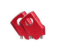 Elevador De Manillar Para Motocicleta Todoterreno Abrazadera Elevada Para GSX Para S1000 Para GSX-S 1000GX 2024 Moto Manillar Riser(Red 28mm)