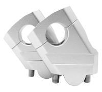 Elevador De Manillar Para R850R Para F800ST Para R 850R Para F800 ST Para F 800ST Para R850 Para 850 Para 800 Kit De Elevador Manillar Abrazadera 22 Mm(22mm Silver)