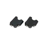 Elevador De Manillar para Suzuki V-Strom DL650, Kit De Elevador De Abrazadera De Manillar Ajustable, Adaptador De Extensión De Manillar. Adaptador de Altura del Manillar(Negro)