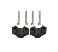 Elevador De Manillar para Yamaha MT-10 FZ-10 2016-2022. Kit De Elevador De Abrazadera De Manillar Ajustable. Elevador Elevado(Negro)
