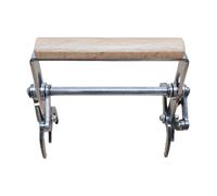 Elevador de marco - 12,2 x 12 cm, mango de acero inoxidable resistente, soporte para marco de colmena con mango de madera antideslizante, herramienta manual de colmena | Accesorios para colmena para