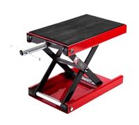 Elevador de motocicleta - Capacidad de 500 kg con almohadilla antideslizante, elevador hidráulico de motocicleta, para taller de reparación de garaje, servicio de freno de patio trasero, mantenimiento