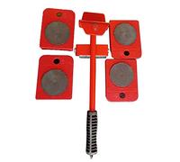 Elevador De Muebles De 5 Piezas, Elevador De Muebles De Servicio Pesado Con 4 Deslizadores Rueda Universal Dolly Sistema De Rodillos De Fácil Movimiento Para Muebles Y Electrodomésticos